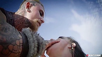 Hungarian Hottie Gets Fucked By Tattooed Viking - Amirah Adara And Bilbo Shaggins