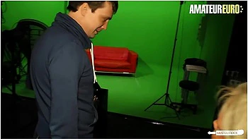 Busty German Blonde Housewife Steamy Sex With Photographer