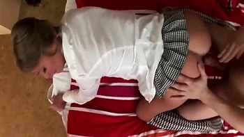 Sexy Teen 18+ Takes A Big Hard Cock Inside Her Wet Pussy