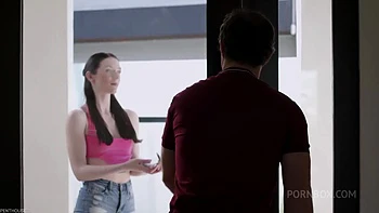 Celestina Blooms Covered in Hot Cum