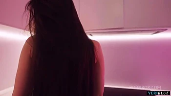 Huge Cumshot On Tits In The Kitchen To Russian - Mary Rock