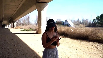 I Pick Up A Stranger In My Car And She Ends Up Swallowing My Cum