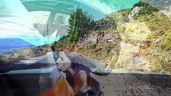 Hitchhiker Fucked And Pissed On The Road