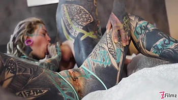 Heavily Ink Teen 18+ Balls Deep Piledriver Fuck - Bj, Atm, Gape, Prolapse