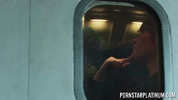PORNSTARPLATINUM Horny Puma Swede Fucked In Airplane Sex Orgy