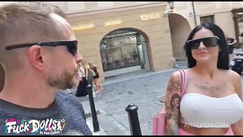 Busty Inked Bombshell Barbie Esm Rough Ass Destruction, Deepthroat