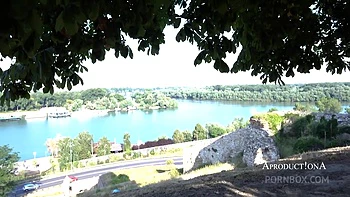 Blow Job And Cum Swallow At The City Castle