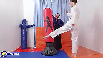 Old & Young Lesbian Sex Between 44 Year Old Nympho Trainer Dariya Desire & 24 Year Old Kitty Doll88 - Dariya Desire & Kitty Doll88