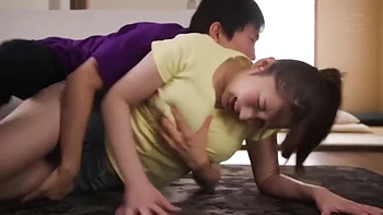 My Stepsister Is Breastfeeding And Handjob At Same Time At Parents House Live Action