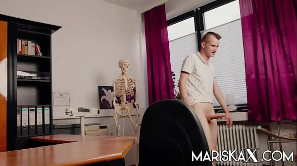 MARISKAX Olga Love double stuffed in the doctors office