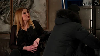 Francys Belle enjoys a heated foursome! - Jacquie et Michel TV