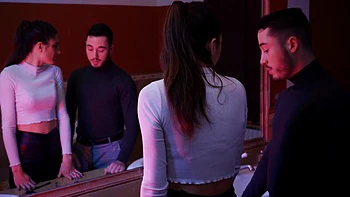 A very enterprising dancer - Jacquie et Michel TV