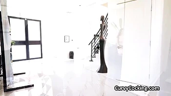 Sloppy Sucking Cock Then Squirting While Hammered By Knob