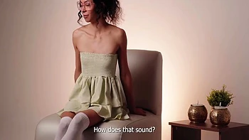 Anal Casting With A Petite Latina - Cindy Luna Petite And Leyton Big