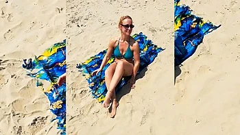 Blonde MILF Selena701 Fucks Hard After Outdoor Walk - German Amateur Sex