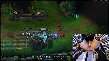 Blitzcrank And Toy Are Torturing Me . . League Of Legends #22 Luna With Gamer Girl