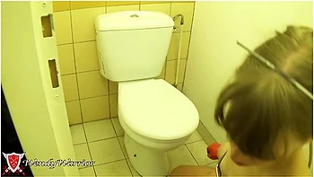 Iron Maiden Corset Toilet Cleaning