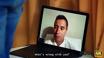 Hot Wife Surprise Sex - Cuckold Husband Watches Brunette Wife Fuck Stranger in HD