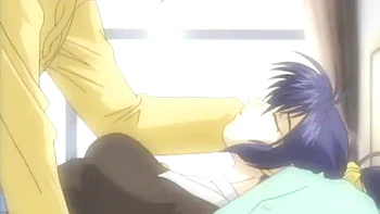 Cum-covered Japanese anime in fuck session gets banged