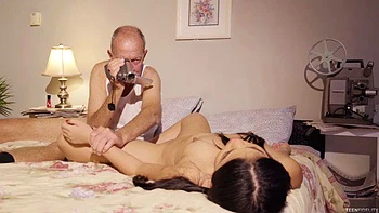 A small Japanese and an old man: Blowjob, Doggy  Cowgirl Porn