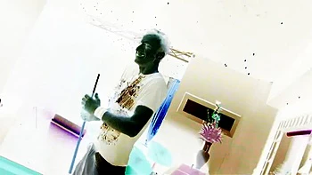 Horny brunette getts facial after BDSM play: Blowjob, Cowgirl  Missonary Porn