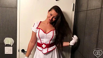 DANI HOT NURSE: Blowjob, Cumshot  Pov Porn