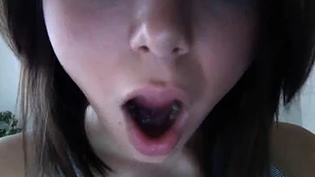 Stunning Teen Virtually Sucks Your Cock On Webcam