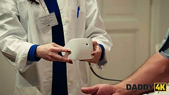 DADDY4K. Pervy nurse is cheating right in the doctor s office ft. Dragon Fruit  Neeo: Porn