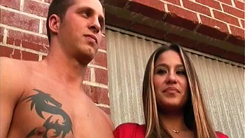 Alluring babe with huge boobs is riding hard cock