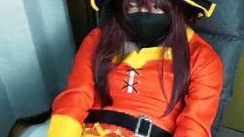 Trap megumin anal: Xnxx, Masturbation  Japanese Porn