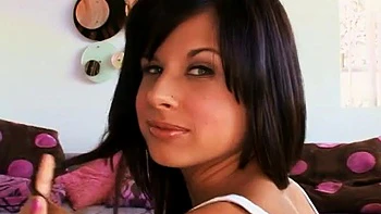 Black haired beauty with round butt gets pussy banged and mouth filled with sperm