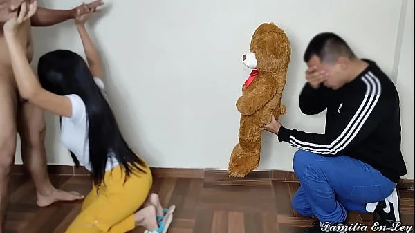 I Bring My Girlfriend a Teddy But She Prefers Her Lover's Big Cock - The Day My Girlfriend Mounts Me In Front Of Me And I Enjoy It Netorare
