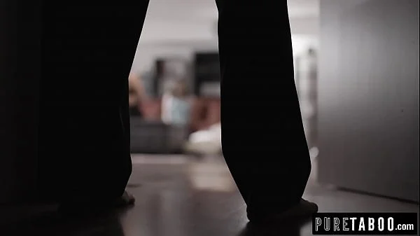 PURE TABOO Angela White Guides Her Shy Client Through An Intense Double-Facial Bukakke