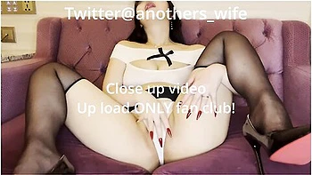 Japanese Big Boobs Hairlessness Married Woman Clit Masturbation With Etti Costume