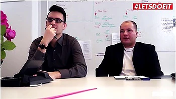 Huge Tits Milf Secretary Nina Vegas Fucks Horny Colleague