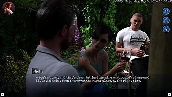 Unexpected Grill Visit Turns Hot - Topless Surprise Sex in 3D Hentai Animation