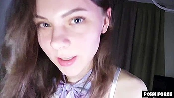 Super Cute 18 Year Old Teen 18+ Loves It Rough