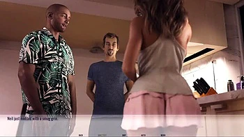 StepMom Cuckold Sex Game - Hot Milf Cheats With Young Guy While Husband Watches