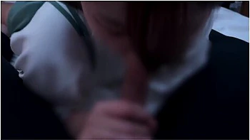 立ちフェラてキンキンにさせて最後は精子をこっくん Cum In Mouth Gokkun