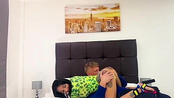 Tina Tolley, a curvy milf with many tattoos, gets her pussy railed