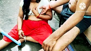 Desi Maid Fucked Hard by Horny Owner Home Alone - Big Ass Indian Aunty Doggy Style & Cumshot