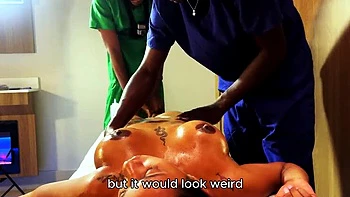 Leyne Rodriguez Rough Fuck - Big Tits Latina Hotwife Gets Nasty Massage & Doggy Style Sex