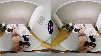 Hungarian beauty Brill Angel gets her shaved pussy pounded in steamy pov action