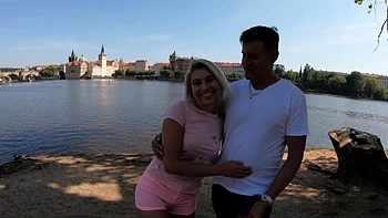 The couple Lilly Bella and Johnny Nitro fucked without condoms.