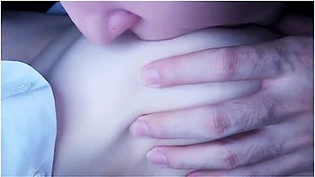 Nipple Play, Bite And Suck Nipples // Natural Asian Tits // Japanese Breast Massage