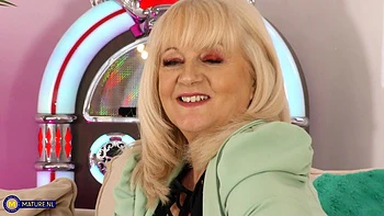 Curvy Katie Wish Is A 63 Year Old Very Decent Grandma But When She's Alone She Gets Very Naughty