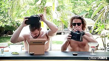 April Olsen, Jay Romero And April Olson - Big Tits Has A Hardcore Anal Threesome By The Pool With Jason And Jay