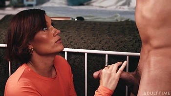 Kell Fire - Squirts Solo Then Sucks Hayden Wilds Big Dick