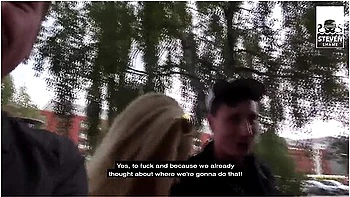 Hard Outdoor Threesome With Dirty Tina: Two Guys Share A Milfs Cunt! Stevenshamedating