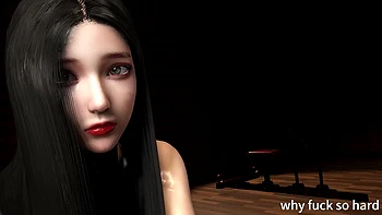 3D Two Skinny Asian Whores Have First Time Threesome Sex